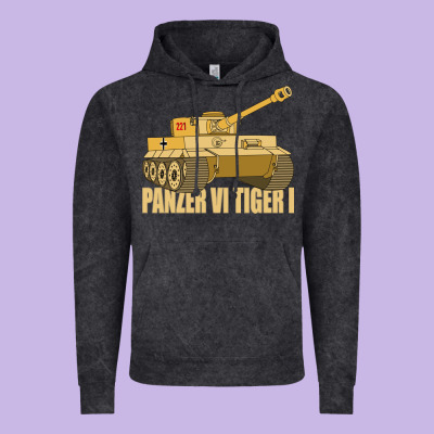 Panzer Vi Tiger I Tank Gift Ww2 German Army Tanks Vintage Hoodie Designed By Craftify