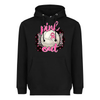 Black Pink Out Volleyball Heavyweight Hoodie - BarkalooDesign