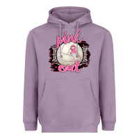 Lavender Pink Out Volleyball Heavyweight Hoodie - BarkalooDesign
