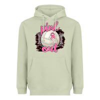 Matcha Pink Out Volleyball Heavyweight Hoodie - BarkalooDesign