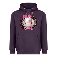 Pink Out Volleyball Heavyweight Hoodie | Teevron