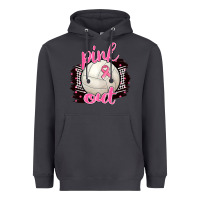 Smoke Pink Out Volleyball Heavyweight Hoodie - BarkalooDesign