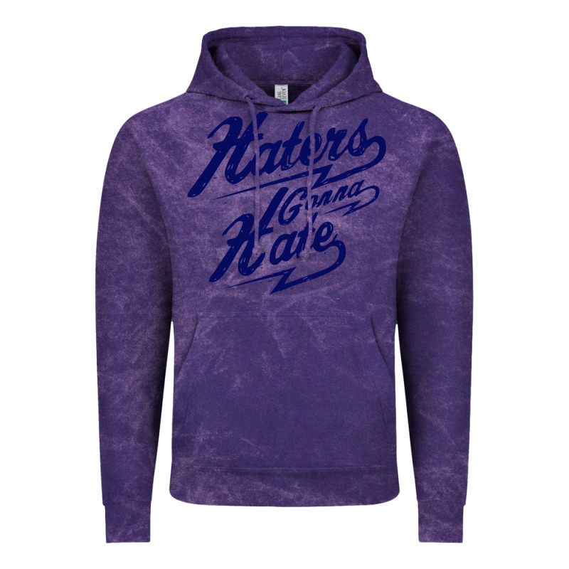 Hater Gonna Hate Vintage Hoodie by Craftify | Teevron