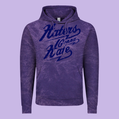 Hater Gonna Hate Vintage Hoodie Designed By Craftify