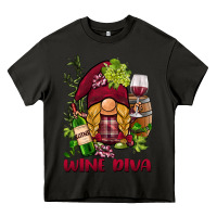 Asphalt vine diva  gnome Heavy Core Tee - BarkalooDesign