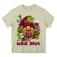 Mossy vine diva  gnome Heavy Core Tee - BarkalooDesign