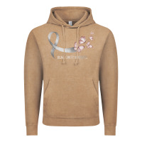 Vintage Coffee pretty white ribbon support lung cancer awareness t shirt Vintage Hoodie - Craftify