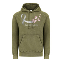 Vintage Olive pretty white ribbon support lung cancer awareness t shirt Vintage Hoodie - Craftify