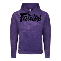 Cloud Purple Fairtex Combat Sport Style Black Vintage Hoodie - Craftify