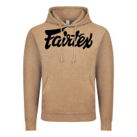 Vintage Coffee Fairtex Combat Sport Style Black Vintage Hoodie - Craftify