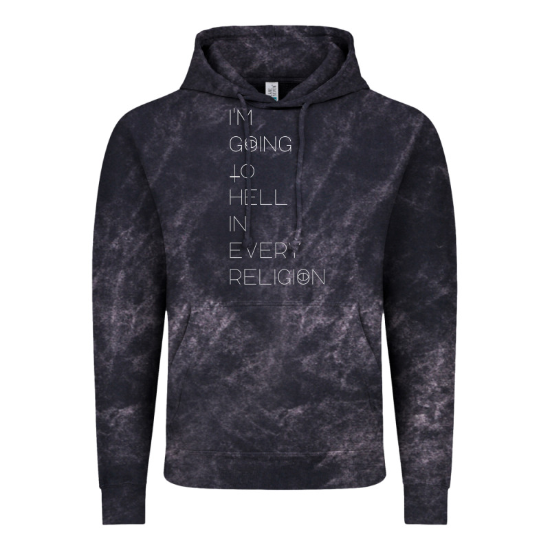 I'm  Going To  Hell In  Every  Religion Vintage Hoodie by Craftify | Teevron