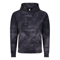 Cloud Black i'm  going to  hell in  every  religion Vintage Hoodie - Craftify