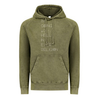 Vintage Olive i'm  going to  hell in  every  religion Vintage Hoodie - Craftify