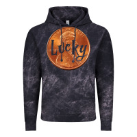 Cloud Black Cute Good Luck Gift - Lucky Penny Vintage Hoodie - Craftify