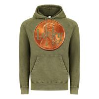 Vintage Olive Cute Good Luck Gift - Lucky Penny Vintage Hoodie - Craftify