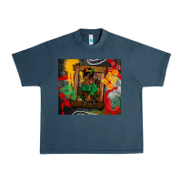 Midnight Navy juneteenth black woman fashion girl Urban Heavy Tee - CowGirlArtShop