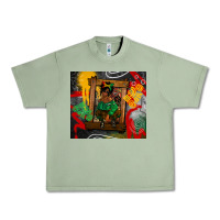 Oil Green juneteenth black woman fashion girl Urban Heavy Tee - CowGirlArtShop