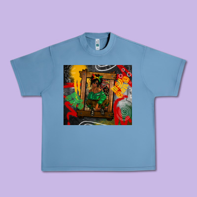 Juneteenth Black Woman Fashion Girl Urban Heavy Tee Designed By Cowgirlartshop