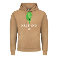 Vintage Camel kaleing it kale art for vegans vegetarians Vintage Hoodie - Craftify
