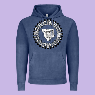 Blackfeet Nation Flag   Blackfeet Vintage Hoodie Designed By Craftify