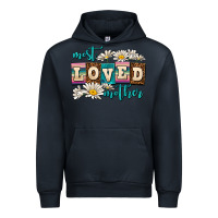 Navy most loved mother Urban Hoodie - AdoDesignShop