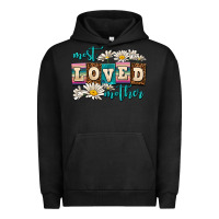 Pigment Black most loved mother Urban Hoodie - AdoDesignShop