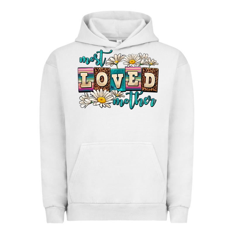 Most Loved Mother Urban Hoodie by AdoDesignShop | Teevron