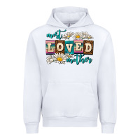 White most loved mother Urban Hoodie - AdoDesignShop