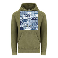 Vintage Olive coach blue Vintage Hoodie - Craftify