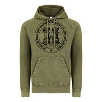 Vintage Olive Washington & Jefferson College Vintage Hoodie - Craftify