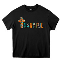 Black thankful Heavy Core Tee - JahusDesignShop