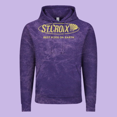 St Croix Rods Vintage Hoodie Designed By Craftify