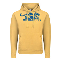 Vintage Mustard middlebury panthers Vintage Hoodie - Craftify