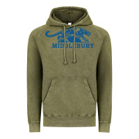 Vintage Olive middlebury panthers Vintage Hoodie - Craftify
