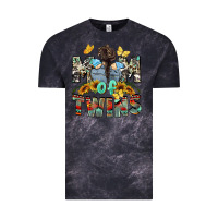 Cloud Black mom of twins boys mother's day Vintage Tee - CowGirlArtShop