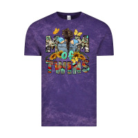 Cloud Purple mom of twins boys mother's day Vintage Tee - CowGirlArtShop