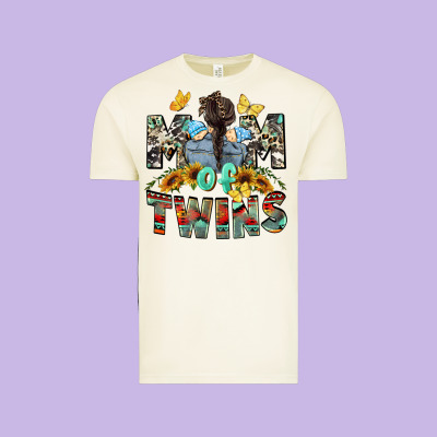 Mom Of Twins Boys Mother's Day Vintage Tee Designed By Cowgirlartshop