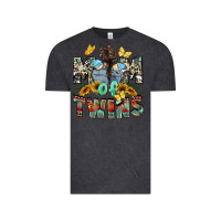 Vintage Black mom of twins boys mother's day Vintage Tee - CowGirlArtShop