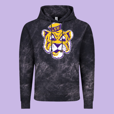 Vintage Louisiana State Tiger Mascot Vintage Hoodie Designed By Craftify