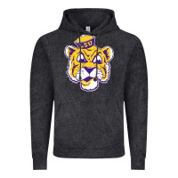Vintage Black Vintage Louisiana State Tiger Mascot Vintage Hoodie - Craftify