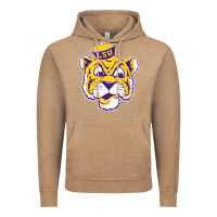 Vintage Coffee Vintage Louisiana State Tiger Mascot Vintage Hoodie - Craftify