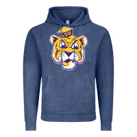 Vintage Denim Vintage Louisiana State Tiger Mascot Vintage Hoodie - Craftify