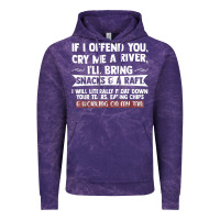 Cloud Purple If I Offend You Cry Me A River Funny Saying Sarcastic Vintage Hoodie - Craftify