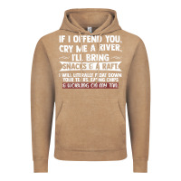 Vintage Coffee If I Offend You Cry Me A River Funny Saying Sarcastic Vintage Hoodie - Craftify