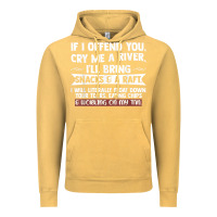 Vintage Mustard If I Offend You Cry Me A River Funny Saying Sarcastic Vintage Hoodie - Craftify
