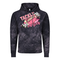 Cloud Black tackle cancer Vintage Hoodie - CowGirlArtShop