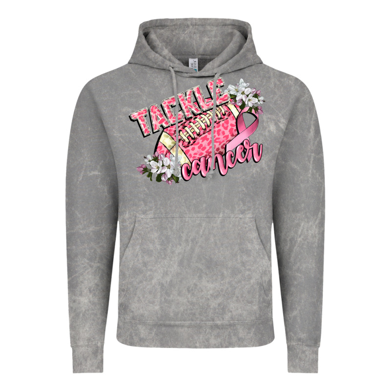 Tackle Cancer Vintage Hoodie by CowGirlArtShop | Teevron
