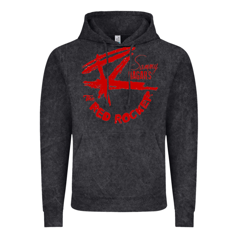 Red Rocker Music Vintage Hoodie by Craftify | Teevron