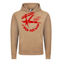 Vintage Coffee red rocker music Vintage Hoodie - Craftify