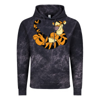 Cloud Black tigger Vintage Hoodie - Craftify